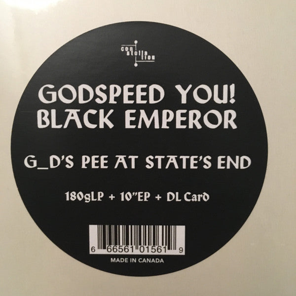 Godspeed You Black Emperor! - G_d's Pee At State's End! (180G VINYL LP + 10" EP) | Mint (M) Mint (M)-Music History