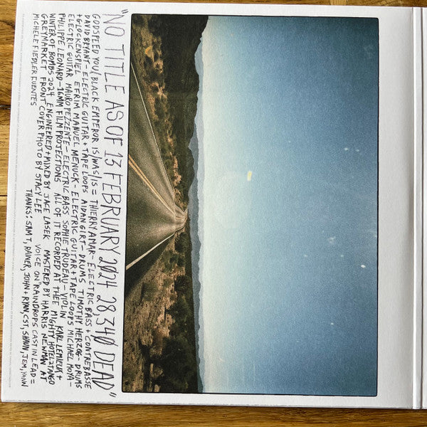 Godspeed You Black Emperor! - "No Title As Of 13 February 2024 28,340 Dead" | Mint (M) Mint (M)-Music History