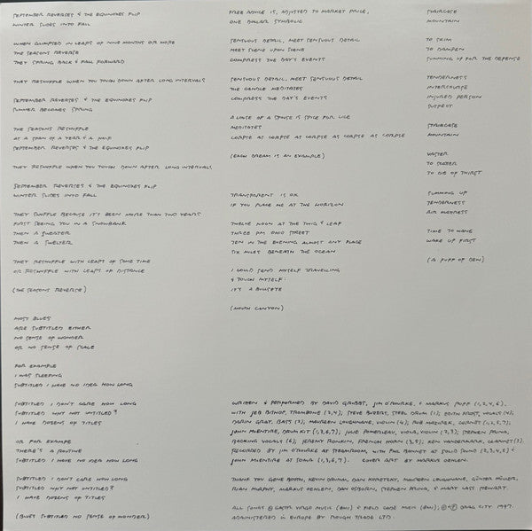 Gastr Del Sol - Camoufleur (VINYL) |-Music History