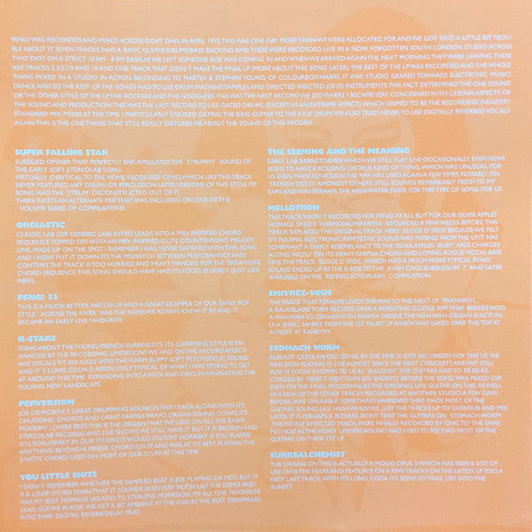 Stereolab - Peng! (VINYL) *CREASE* | Mint (M) Excellent+ (EX+)-Music History