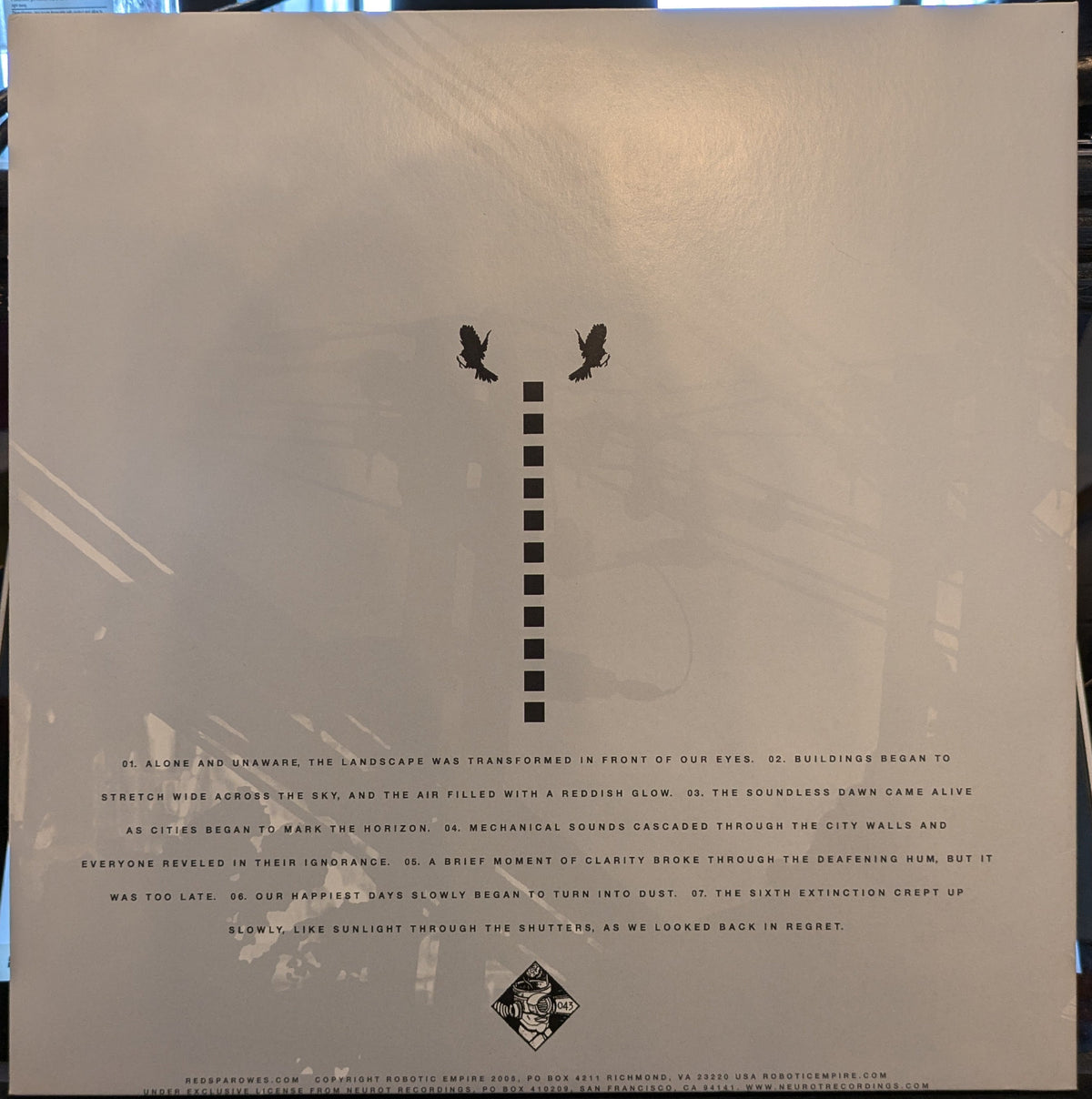 Red Sparowes - At The Soundless Dawn (2x SILVER VINYL) | Near Mint (NM) Near Mint (NM)-Music History