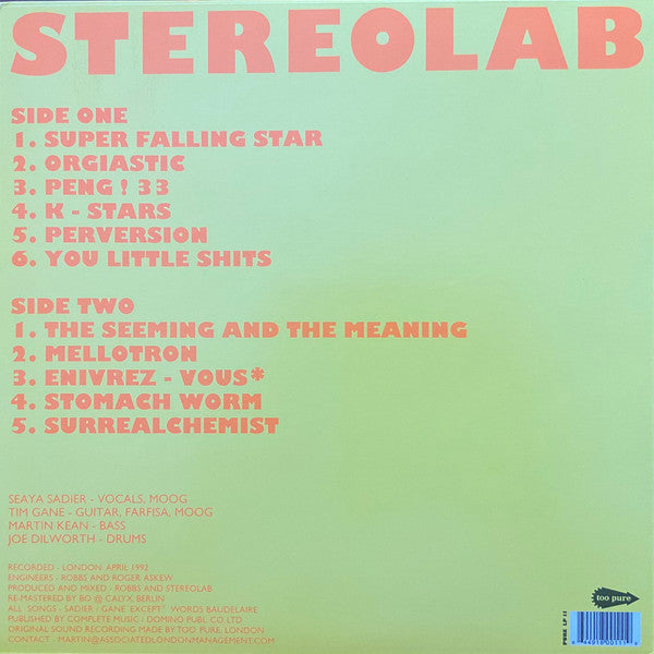 Stereolab - Peng! | Mint (M) Mint (M)-Music History