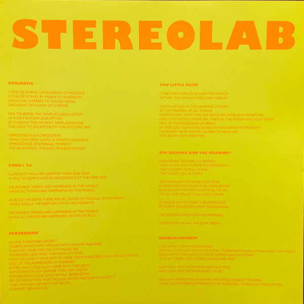Stereolab - Peng! | Mint (M) Mint (M)-Music History