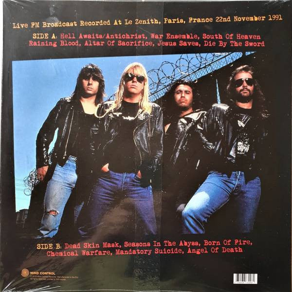 Slayer - Praying To Satan: Live FM Broadcast Recorded At Le Zenith, Paris, France 22nd November 1991 | Mint (M) Mint (M)-Music History