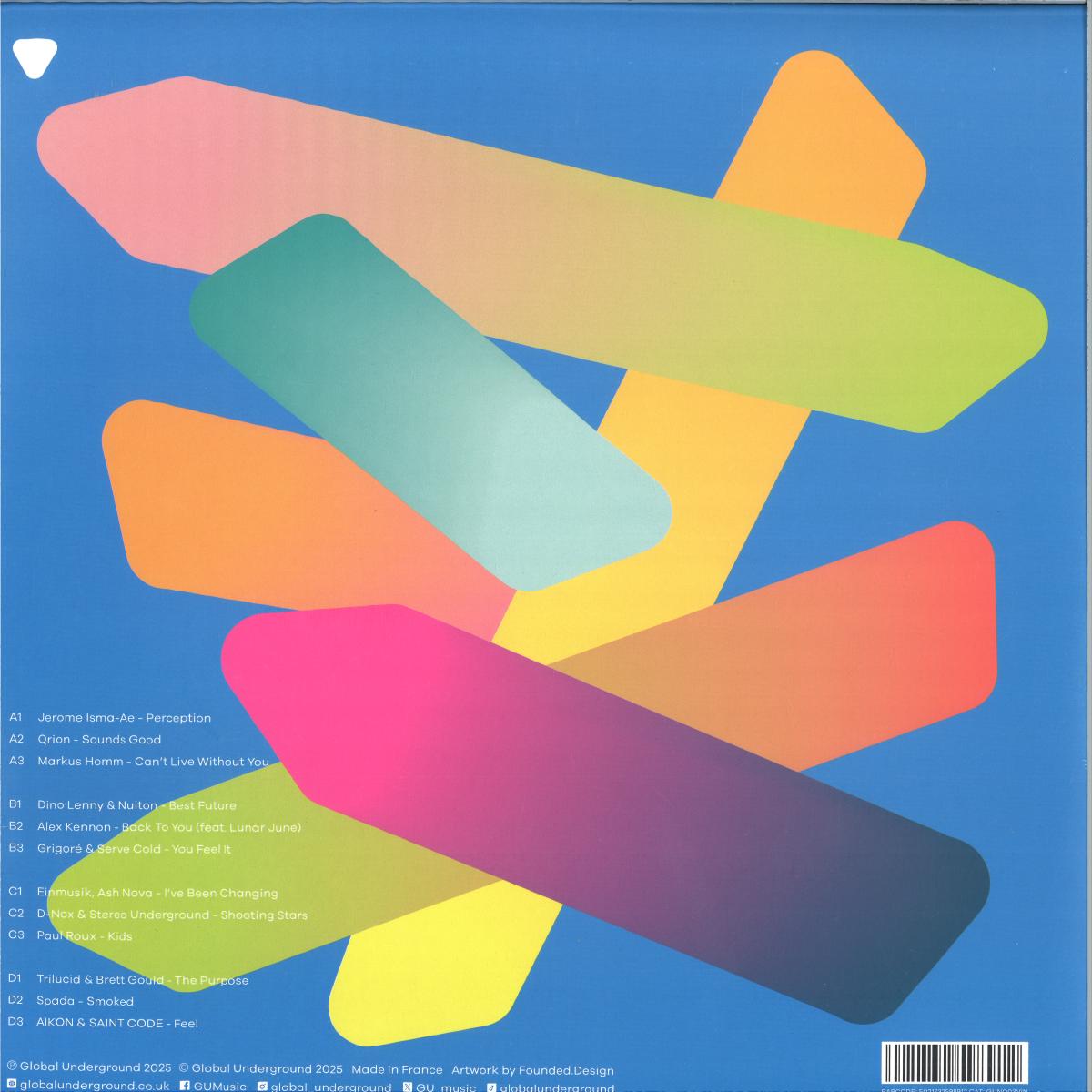 Various - Global Underground: Unique #3 (VINYL 2x12" Global Underground 5021732598912 2025) | Mint (M) Mint (M)-Music History