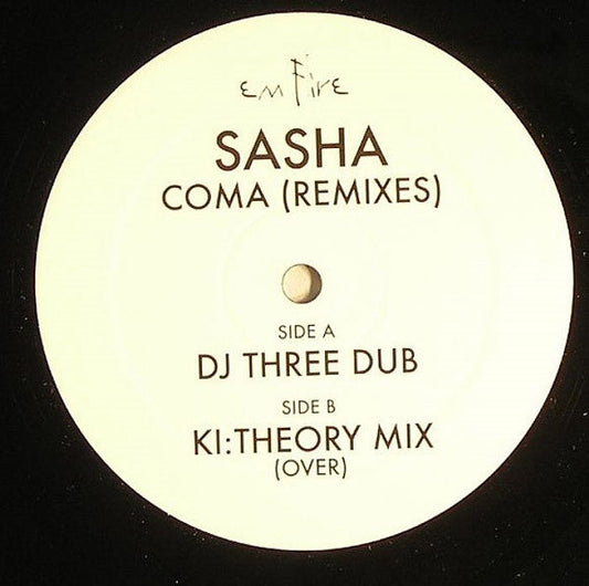 Sasha - Coma (Remixes) | Near Mint (NM) Generic-Music History