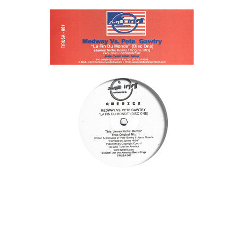 Medway vs. Pete Gawtry - La Fin Du Monde (Disc One) (James Niche Remix / Original Mix) | Near Mint (NM) Near Mint (NM)-Music History