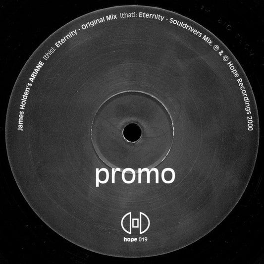 Ariane - Eternity (12" VINYL) | Near Mint (NM) Generic-Music History