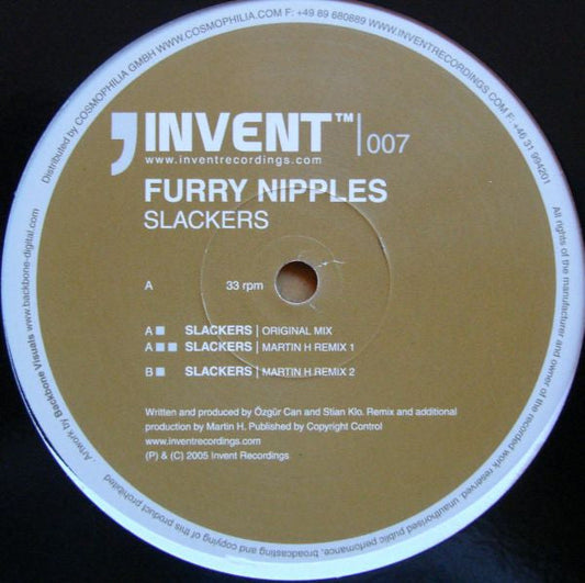 Furry Nipples - Slackers | Near Mint (NM) Generic-Music History
