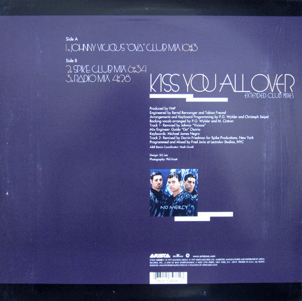 No Mercy - Kiss You All Over (Extended Club Mixes) | Near Mint (NM) Excellent (EX)-Music History