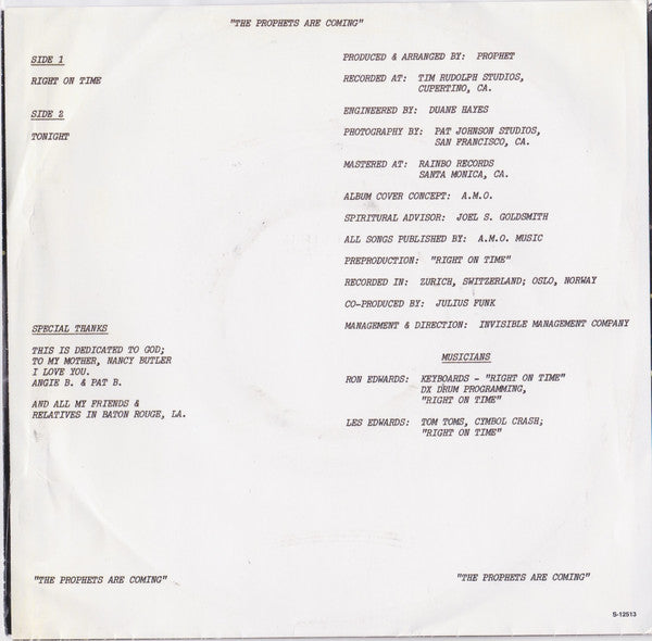 Right On Time | Mint (M) Mint (M)-Music History