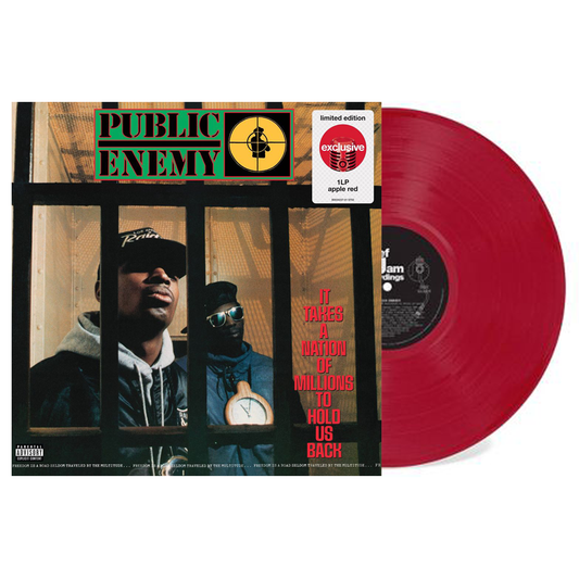 Public Enemy - It Takes A Nation Of Millions To Hold Us Back (Limited Edition, Apple Red Colored Vinyl) |-Music History