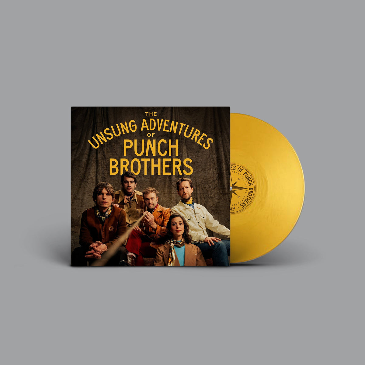 Punch Brothers - (PRESALE 7/24/26) The Unsung Adventures Of Punch Brothers (GOLD VINYL) | Mint (M) Mint (M)-Music History