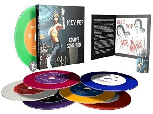 Iggy Pop - Gimme Some Skin - The 7" Collection (7x7 INCH COLOR VINYL BOX SET) | Mint (M) Mint (M)-Music History