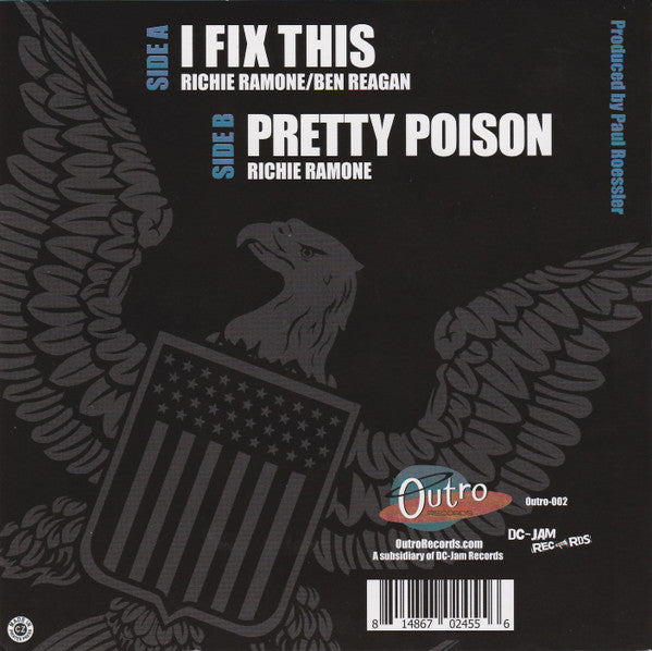 I Fix This / Pretty Poison (RED VINYL 7") | Mint (M) Mint (M)-Music History
