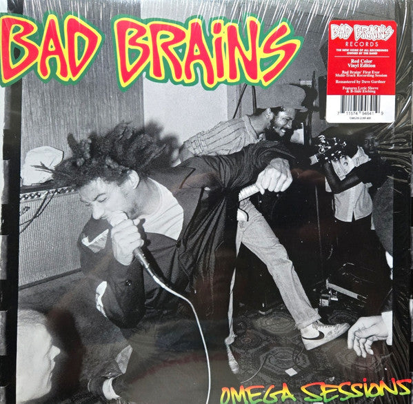 Bad Brains - Omega Sessions (RED VINYL, ETCHED) | Mint (M) Mint (M)-Music History