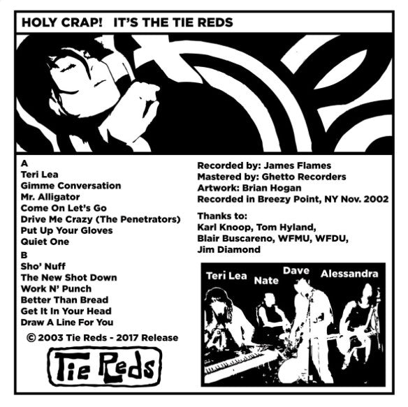 The Tie Reds - Holy Crap! It's The Tie Reds (RANDOM COLOR VINYL) |-Music History