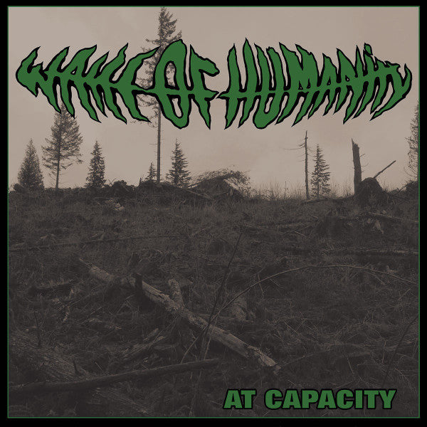 Wake Of Humanity - At Capacity (TRANSPARENT GREEN MARBLE VINYL 7") | Mint (M) Mint (M)-Music History