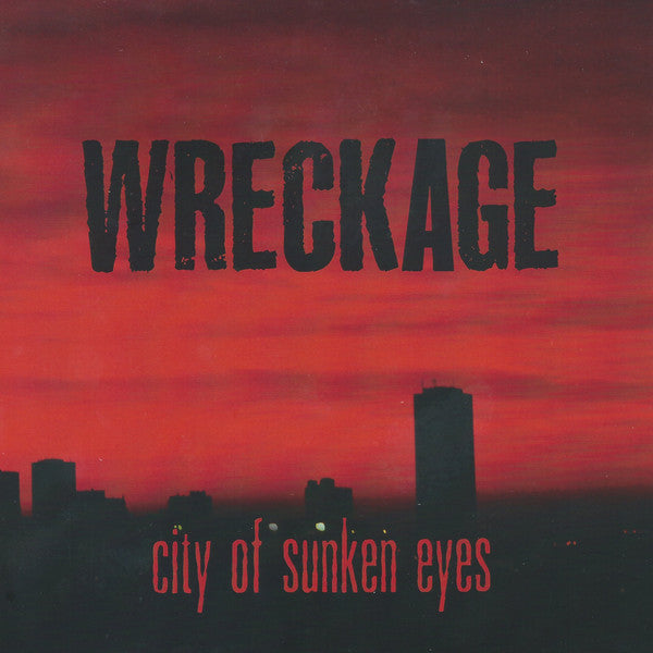 Wreckage (9) - City Of Sunken Eyes (TRANSPARENT RED VINYL 7") | Mint (M) Mint (M)-Music History