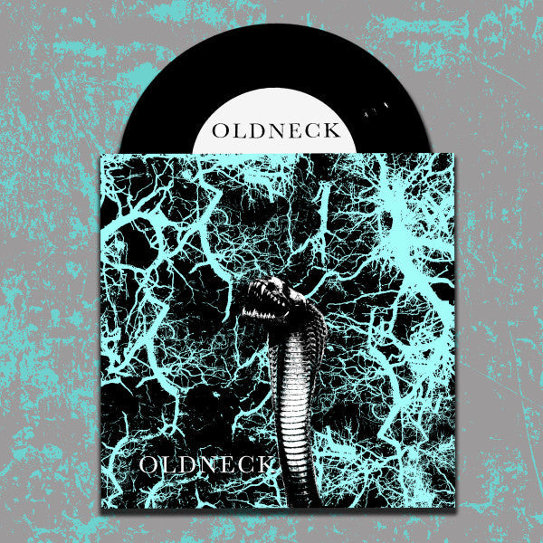 Stoic (5) - Stoic / Oldneck Split (WHITE W/ GREEN SPLATTER VINYL 7") | Mint (M) Mint (M)-Music History