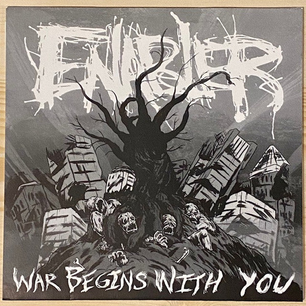 Enabler - War Begins With You (7"VINYL) *TRANSPARENT RED / #4/50* | Mint (M) Mint (M)-Music History
