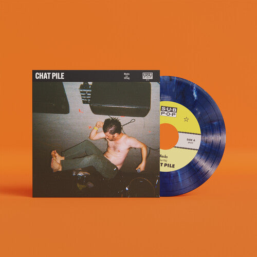 Chat Pile - (PRESALE 8/7/26) Masks (LMTD BLUE VINYL 7" SUB POP 2026) | NEW-Music History