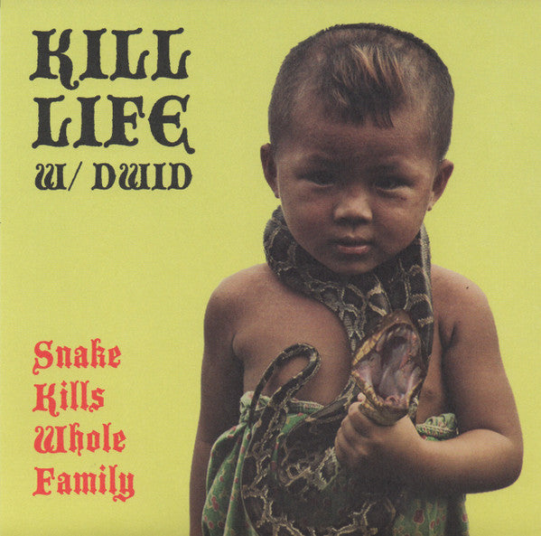 Kill Life - Snake Kills Whole Family / S.I.L. (GREN VINYL 7") | Mint (M) Mint (M)-Music History