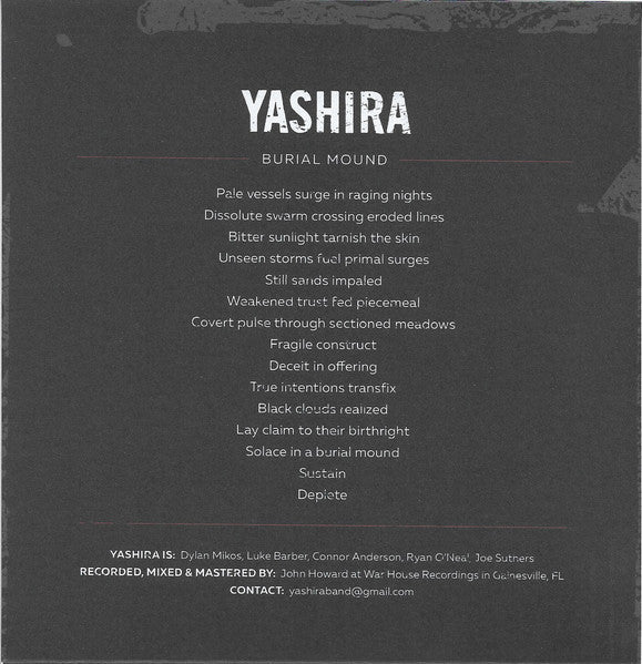Yashira / Horsewhi Split (WHITE MARBLE VINYL 7") | Mint (M) Mint (M)-Music History