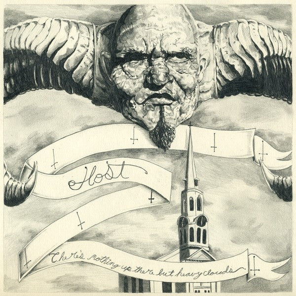 Host (14) - There's Nothing Up There But Heavy Clouds (7" WHITE VINYL) | Mint (M) Mint (M)-Music History