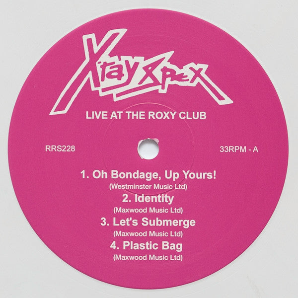 X-Ray Spex - Live At The Roxy Club (COLOR VINYL) |-Music History