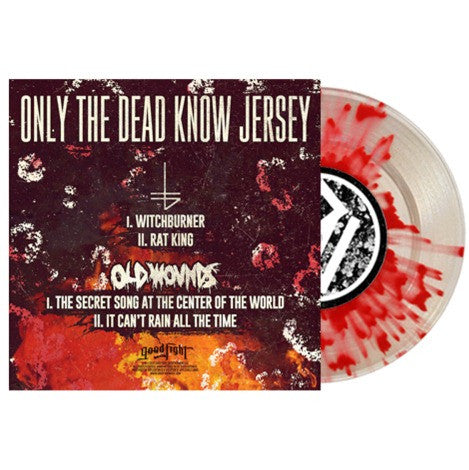 The Banner - Only The Dead Know Jersey (CLEAR W/ RED SPLATTER VINYL 7") | Mint (M) Mint (M)-Music History