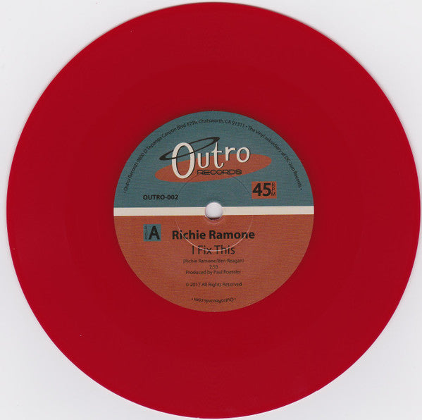 I Fix This / Pretty Poison (RED VINYL 7") | Mint (M) Mint (M)-Music History