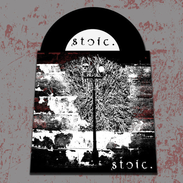 Stoic (5) - Stoic / Oldneck Split (WHITE W/ GREEN SPLATTER VINYL 7") | Mint (M) Mint (M)-Music History