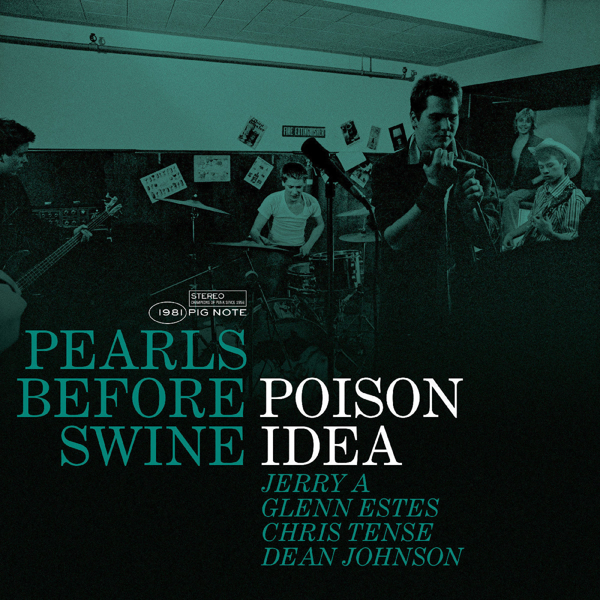 Poison Idea - Pearls Before Swine: The Early Years Volume 2 (GREEN VINYL) | Mint (M) Mint (M)-Music History