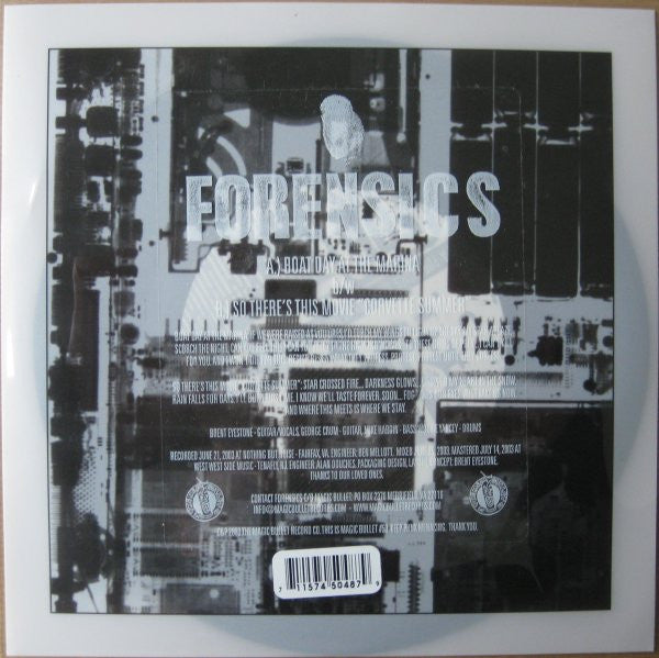 Forensics (2) - Has Anyone Unknown To You Handled Or Touched This Record? (7" TEST PRESSING) | Mint (M) Mint (M)-Music History