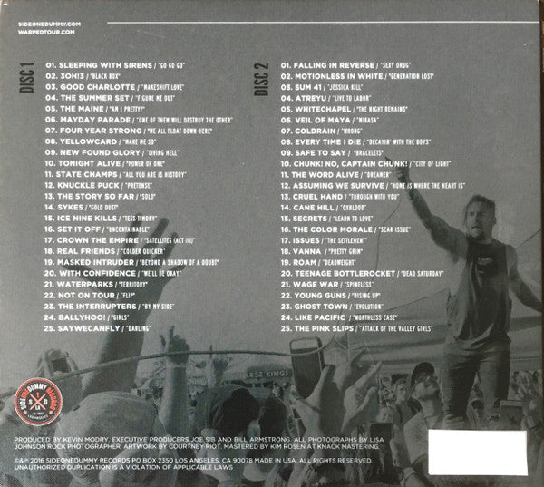 Various - Vans Warped Tour 2016 Compilation (CD) | Mint (M) Mint (M)-Music History