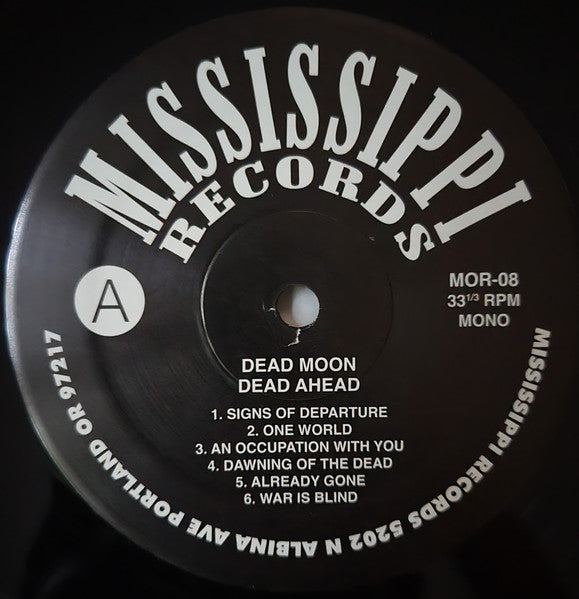 Dead Moon - Dead Ahead (VINYL) | Mint (M) Mint (M)-Music History