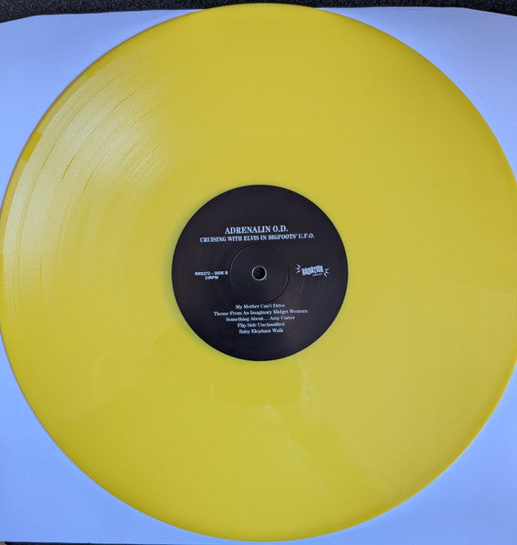 Adrenalin O.D. - Cruising with Elvis in Bigfoots’ U.F.O. (VINYL) | Mint (M) Mint (M)-Music History
