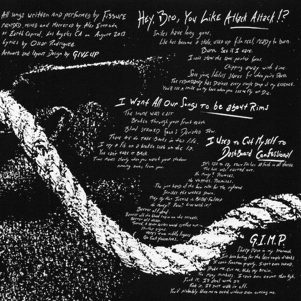 Fissure (3) - Fissure (VINYL 7") | Mint (M) Mint (M)-Music History