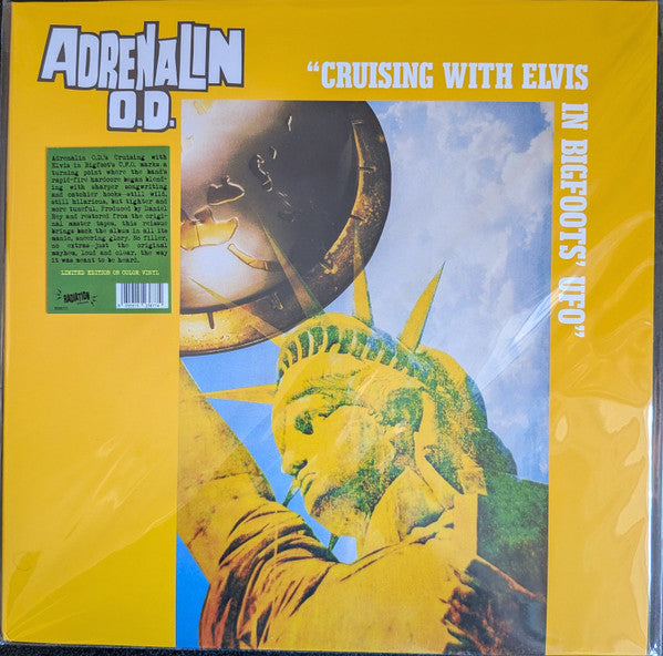 Adrenalin O.D. - Cruising with Elvis in Bigfoots’ U.F.O. (VINYL) | Mint (M) Mint (M)-Music History