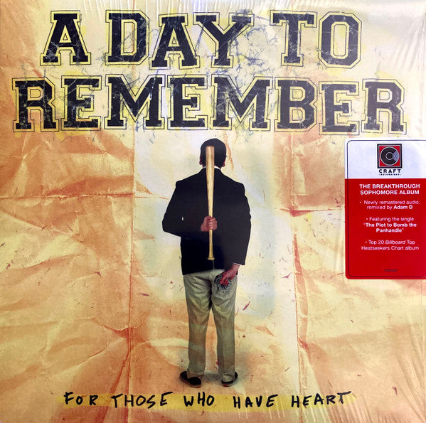 A Day To Remember - For Those Who Have Heart (VINYL) | Mint (M) Mint (M)-Music History