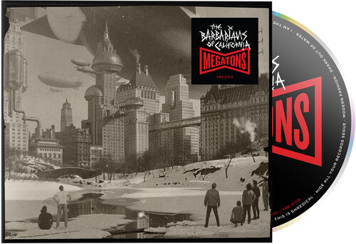 The Barbarians Of California - (PRESALE 8/21/26) Megatons (CD MANY HATS DIST 2026) |-Music History