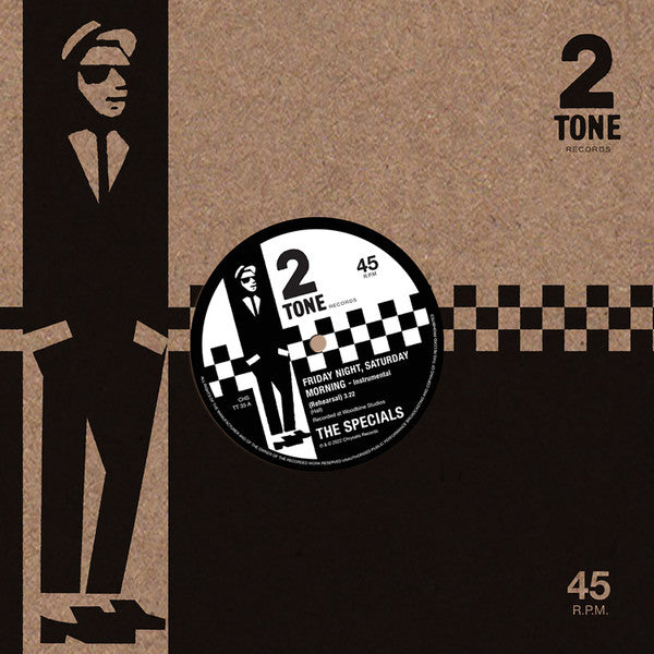 The Specials - Friday Night, Saturday Morning / I Can't Stand It (Work In Progress Versions) (VINYL 10" RSD) |-Music History