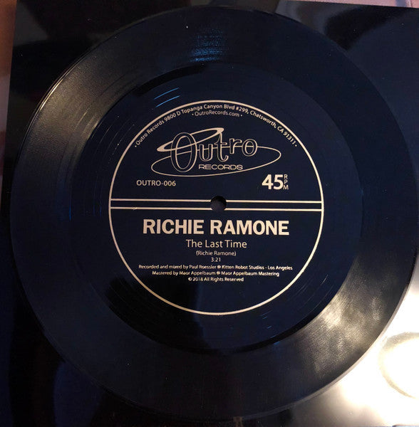 Richie Ramone - The Last Time *FLEXI-DISC* 7" | Mint (M) Mint (M)-Music History
