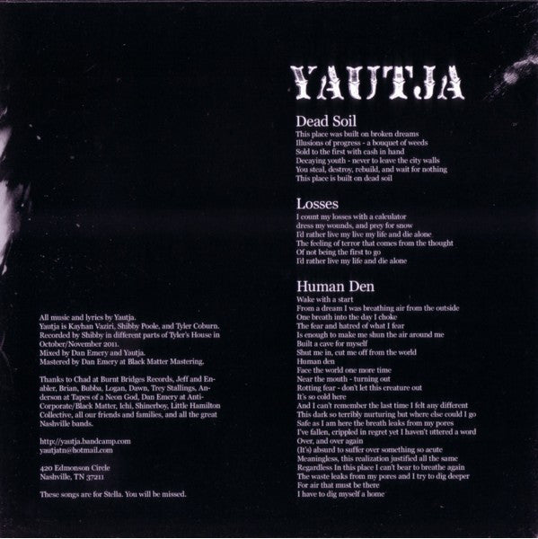 Enabler / Yautja (VINYL 7") | Mint (M) Mint (M)-Music History