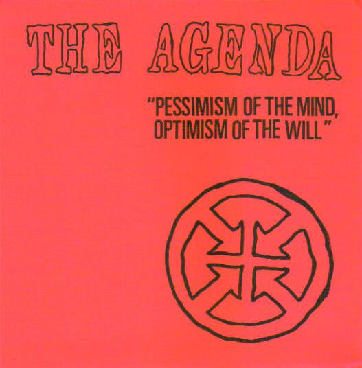 Pessimism Of The Mind, Optimism Of The Will (VINYL 7") | Mint (M) Mint (M)-Music History