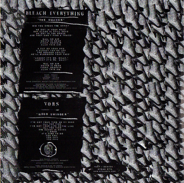 Bleach Everything - Bleach Everything / VORS – Split (VINYL 7") | Mint (M) Mint (M)-Music History