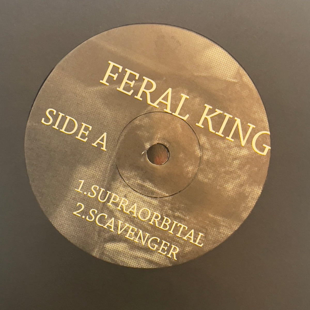 Feral King / Lonely Ghost Parade *LIMITED TO 20 ALTERNATE RELEASE COVER* (VINYL 7") | Mint (M) Mint (M)-Music History