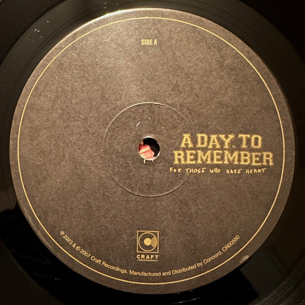 A Day To Remember - For Those Who Have Heart (VINYL) | Mint (M) Mint (M)-Music History