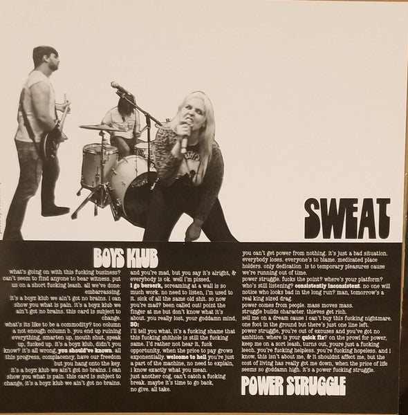 Sweat (17) - S/T (VINYL 7") | Mint (M) Mint (M)-Music History